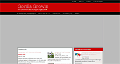 Desktop Screenshot of gorillagrowls.com